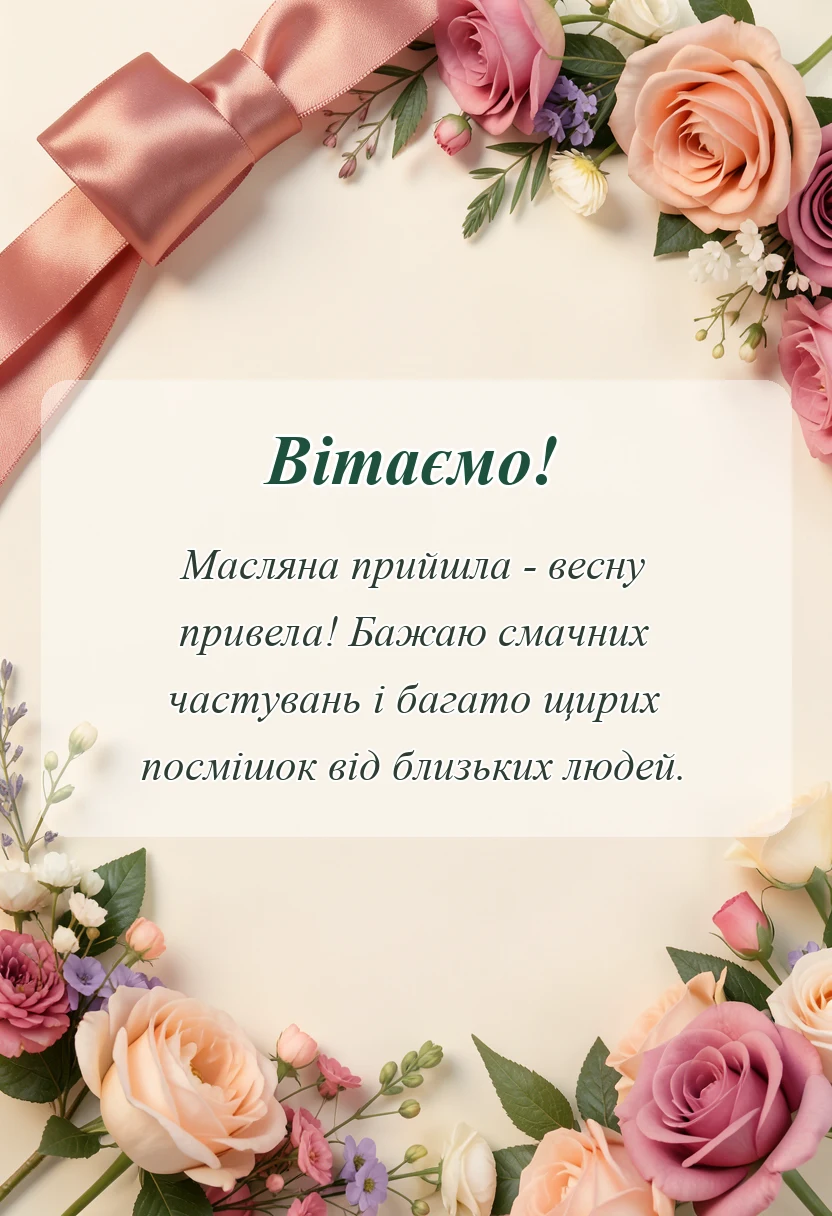 святкова картинка: картинки з масляною