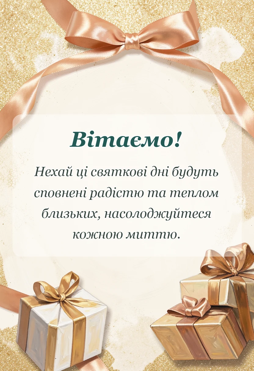 красива листівка: привітання з масляною