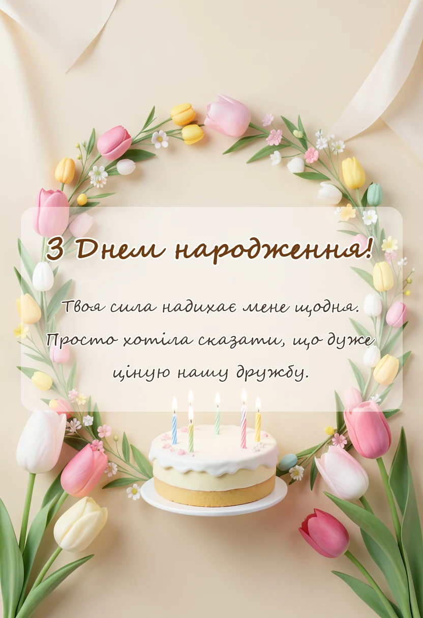 листівка з побажанням - що можна написати для подруги