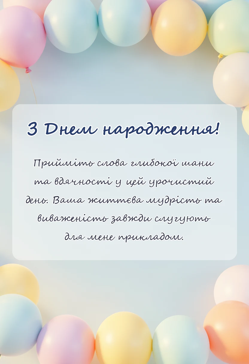 листівка з побажанням - привітання з днем народження мамі добірка теплих слів