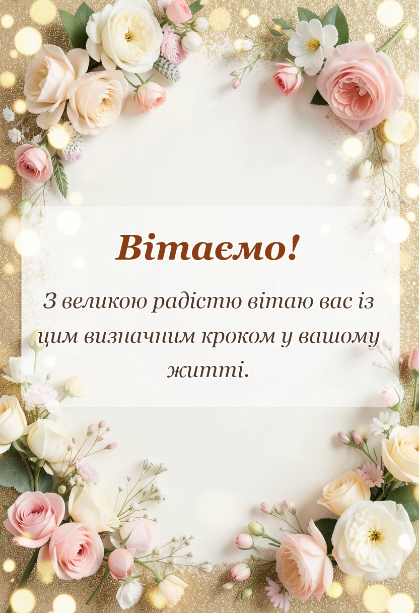 унікальна листівка - привітання з заручинами дітей