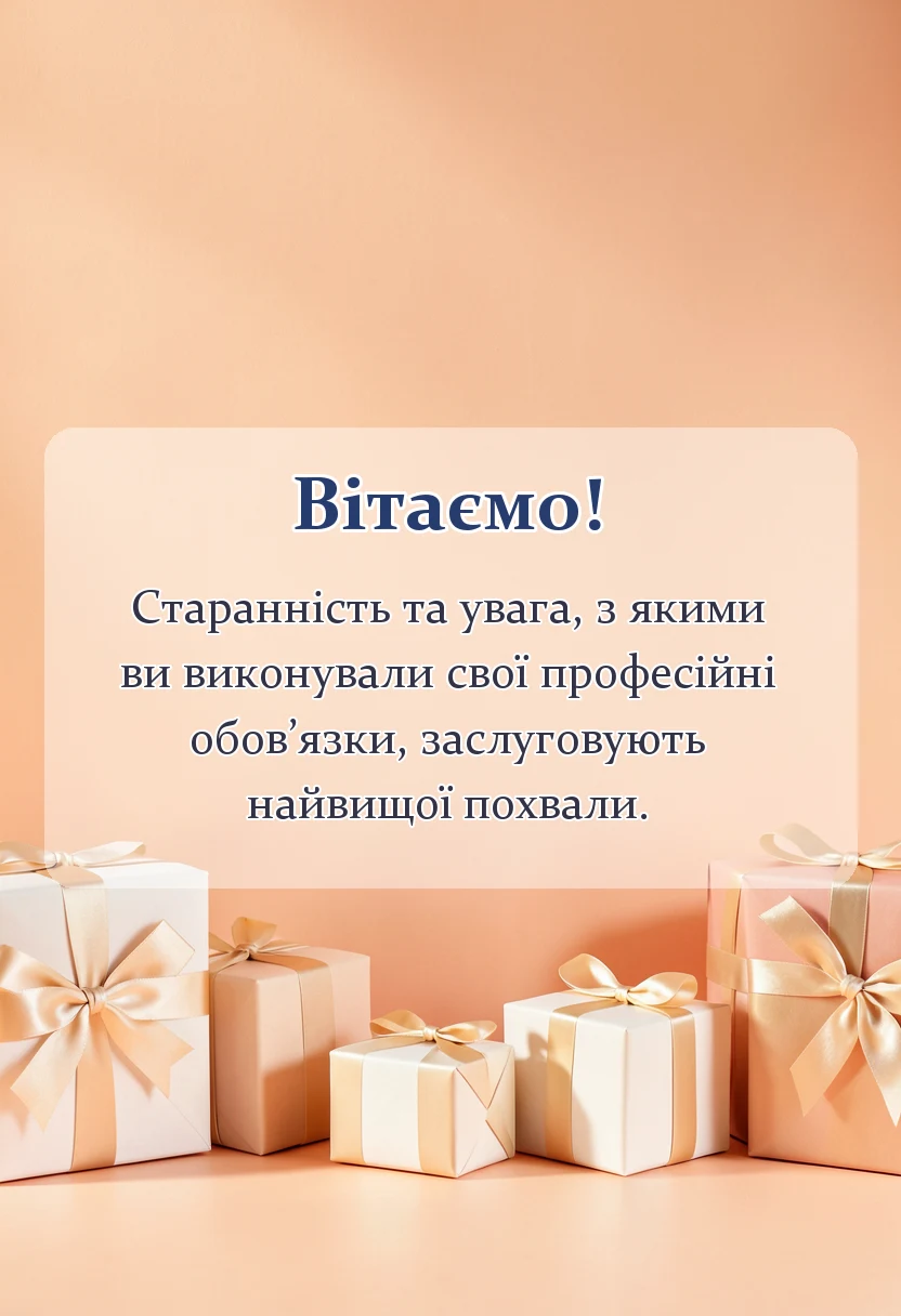 унікальна листівка - подяка вихователям садочка
