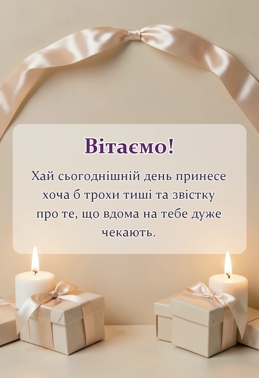 вітальна листівка - що можна побажати зсу своїми словами