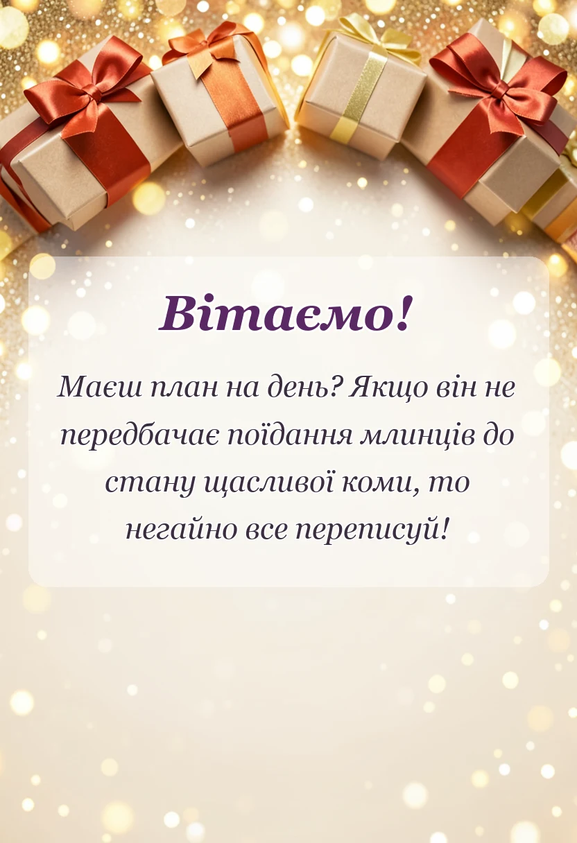 вітальна листівка - привітання з масляною