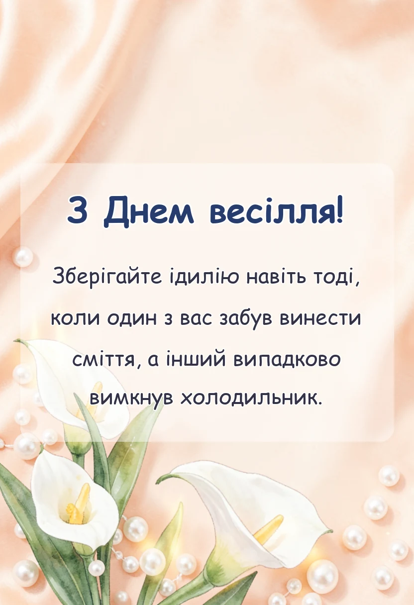 красива листівка: весільні тости короткі