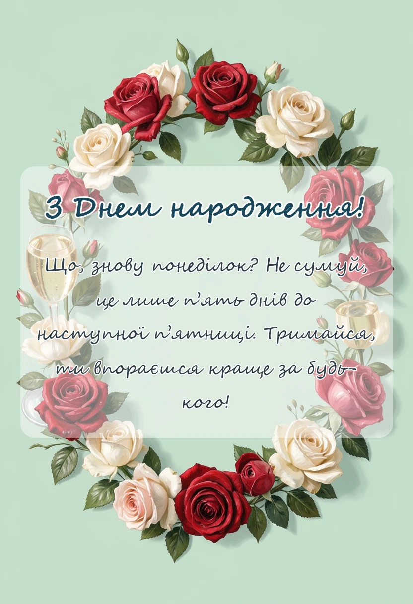 вітальна листівка - гарного понеділка та вдалого тижня картинки