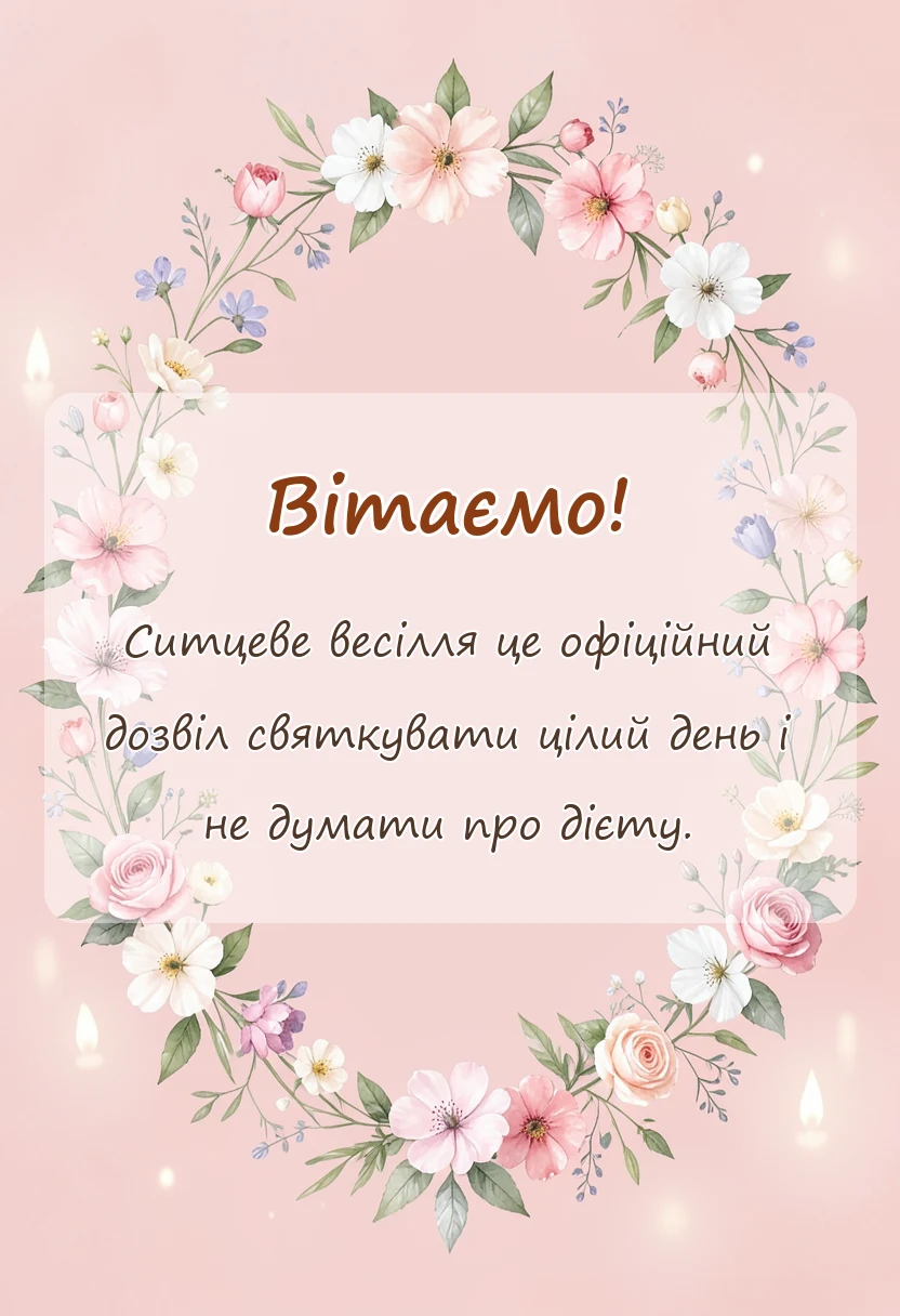 унікальна листівка - картинки з першою річницею весілля
