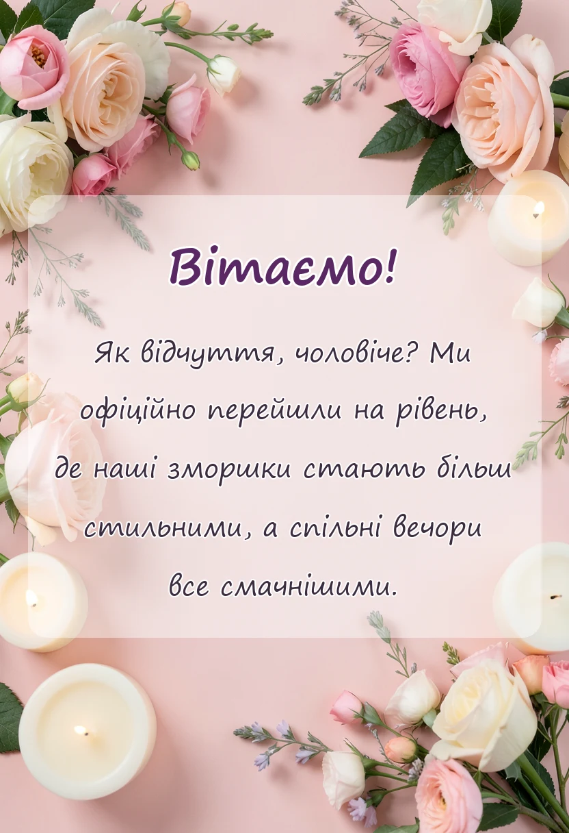 святкова картинка: привітання з 18 роками весілля чоловікові