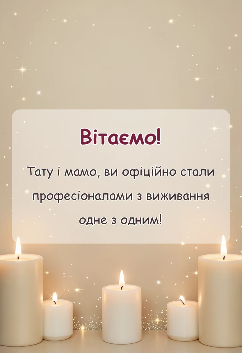 листівка з побажанням - привітання з річницею весілля батькам