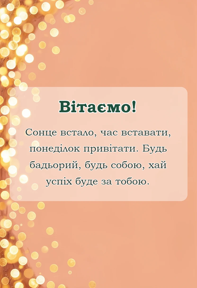унікальна листівка - прикольні картинки доброго понеділка та вдалого тижня