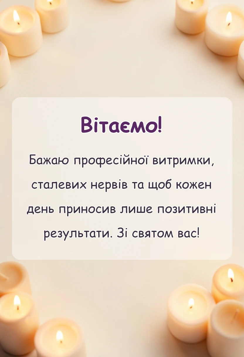 вітальна листівка - міжнародний день митника привітання
