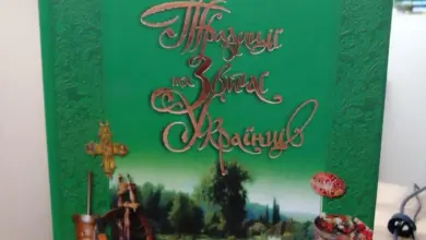 Книга про українські традиції з обкладинкою в зелених тонах