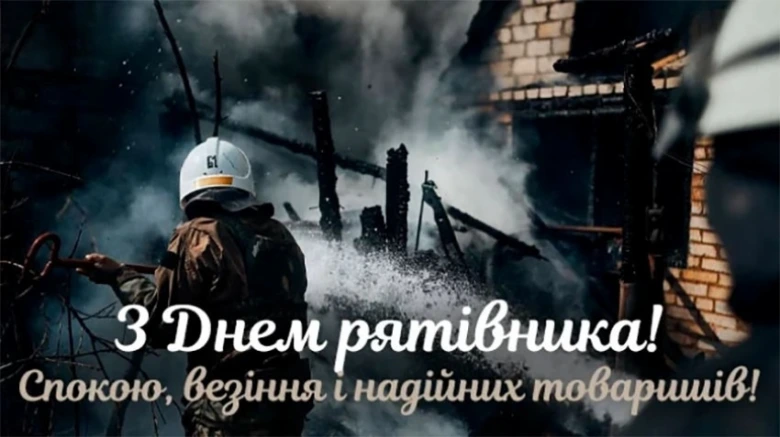 Вогнегасник гасає будинок під час пожежі.
